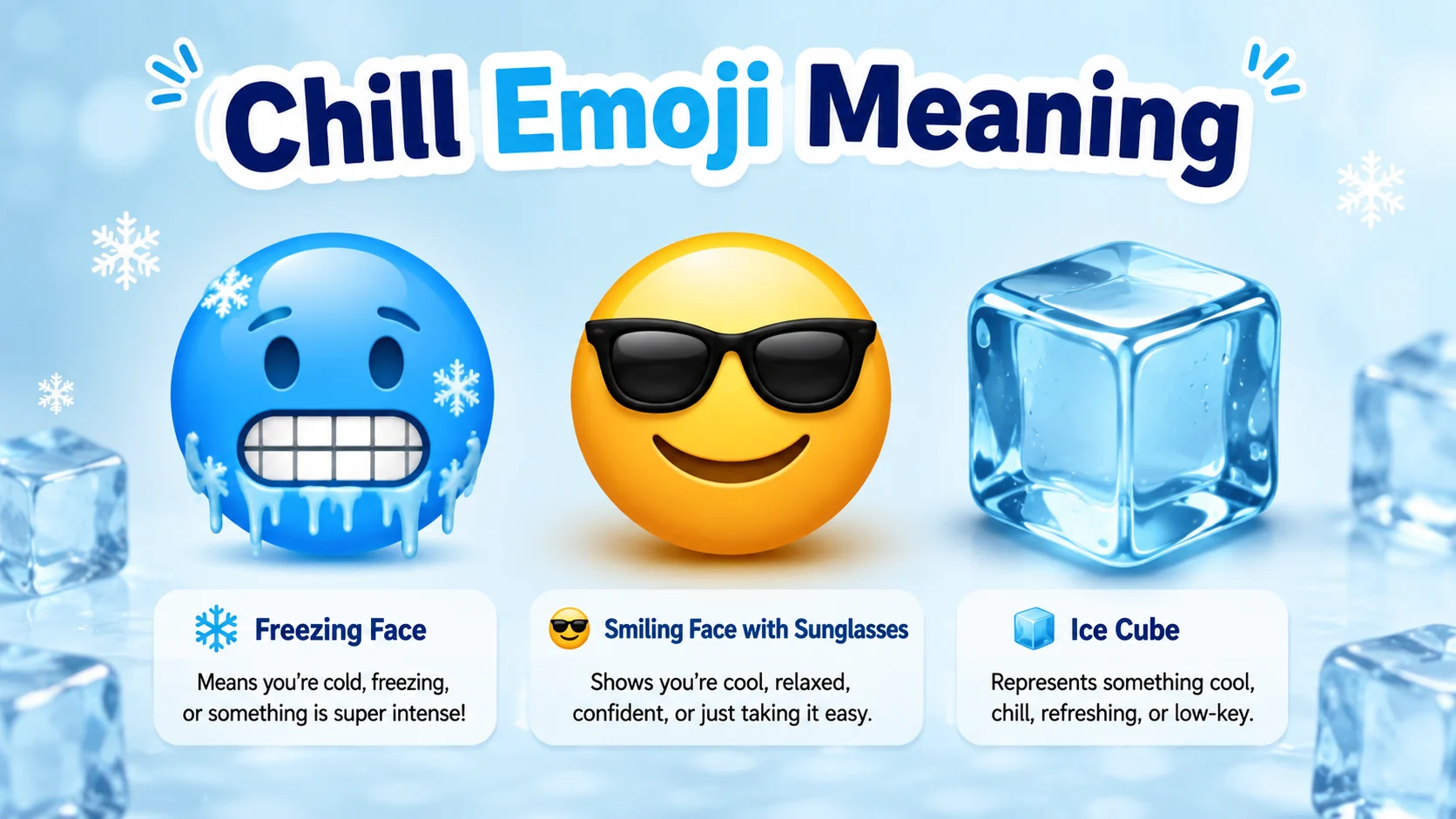 Chill Emoji Meaning