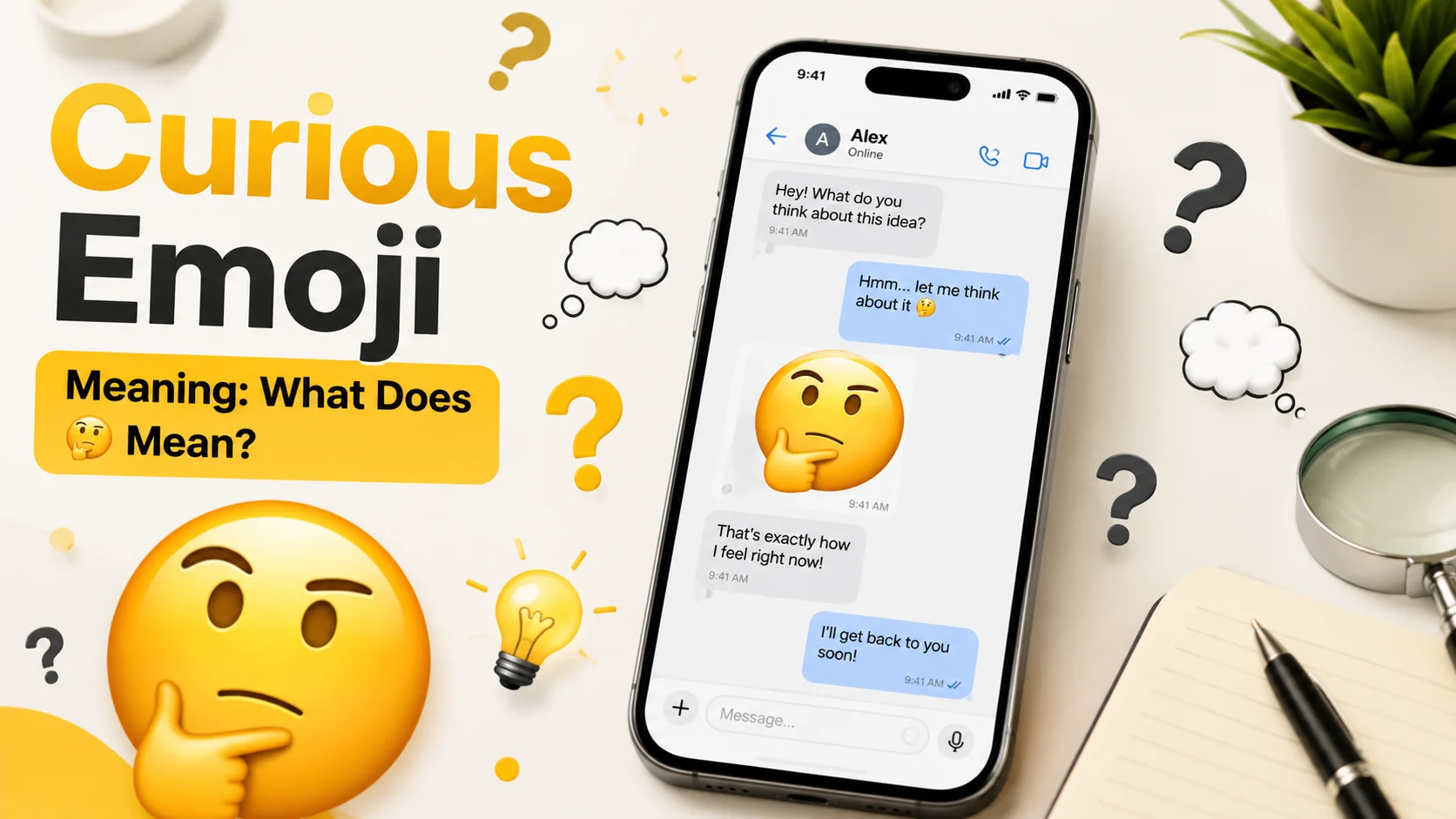 Curious Emoji
