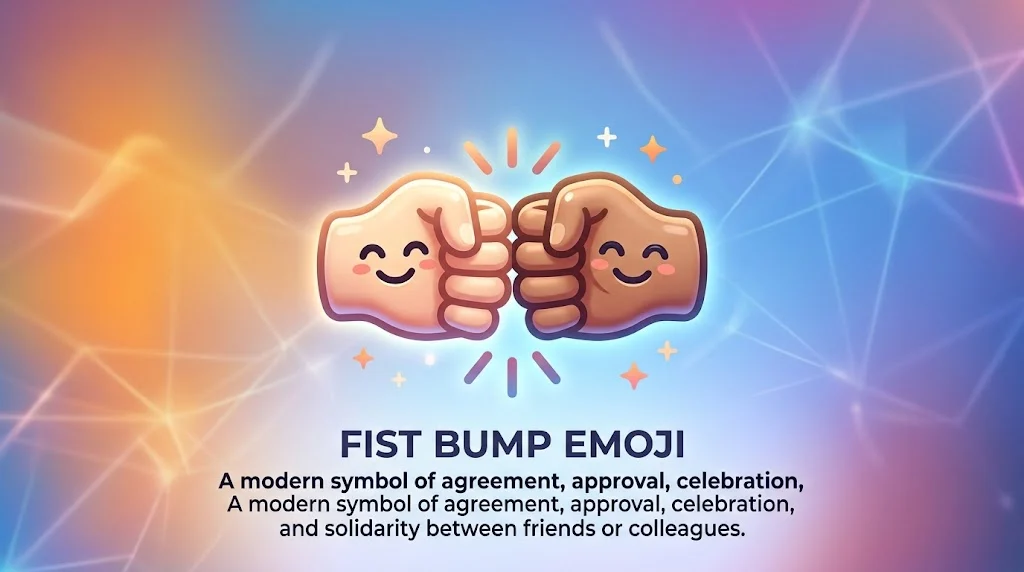 Fist Bump Emoji