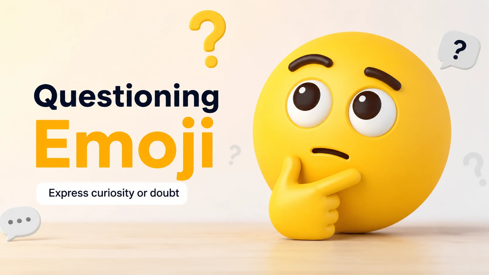 Questioning Emoji
