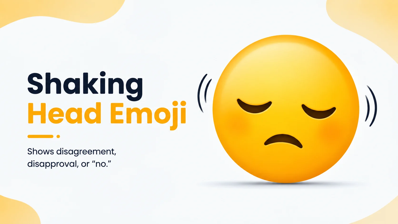 Shaking Head Emoji
