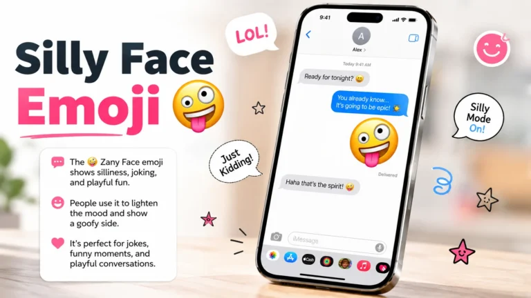 Silly Face Emoji