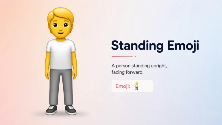 Standing Emoji