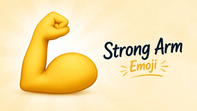 Strong Arm Emoji