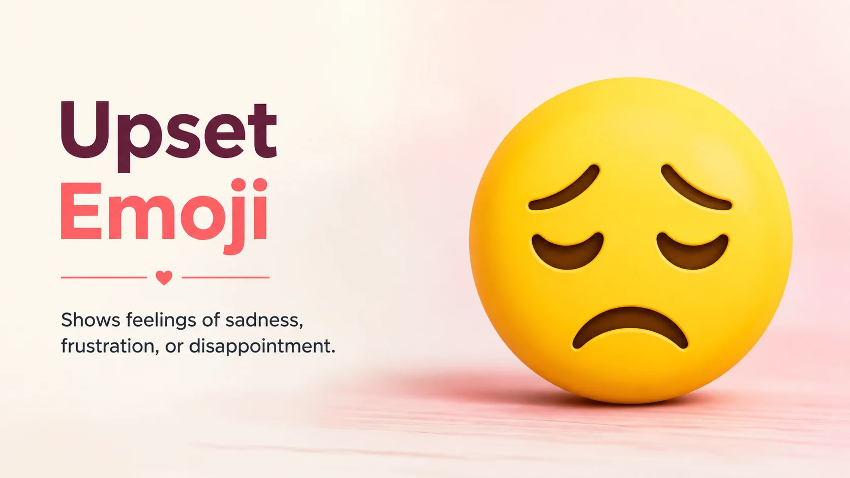 Upset Emoji