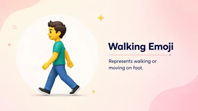 Walking Emoji