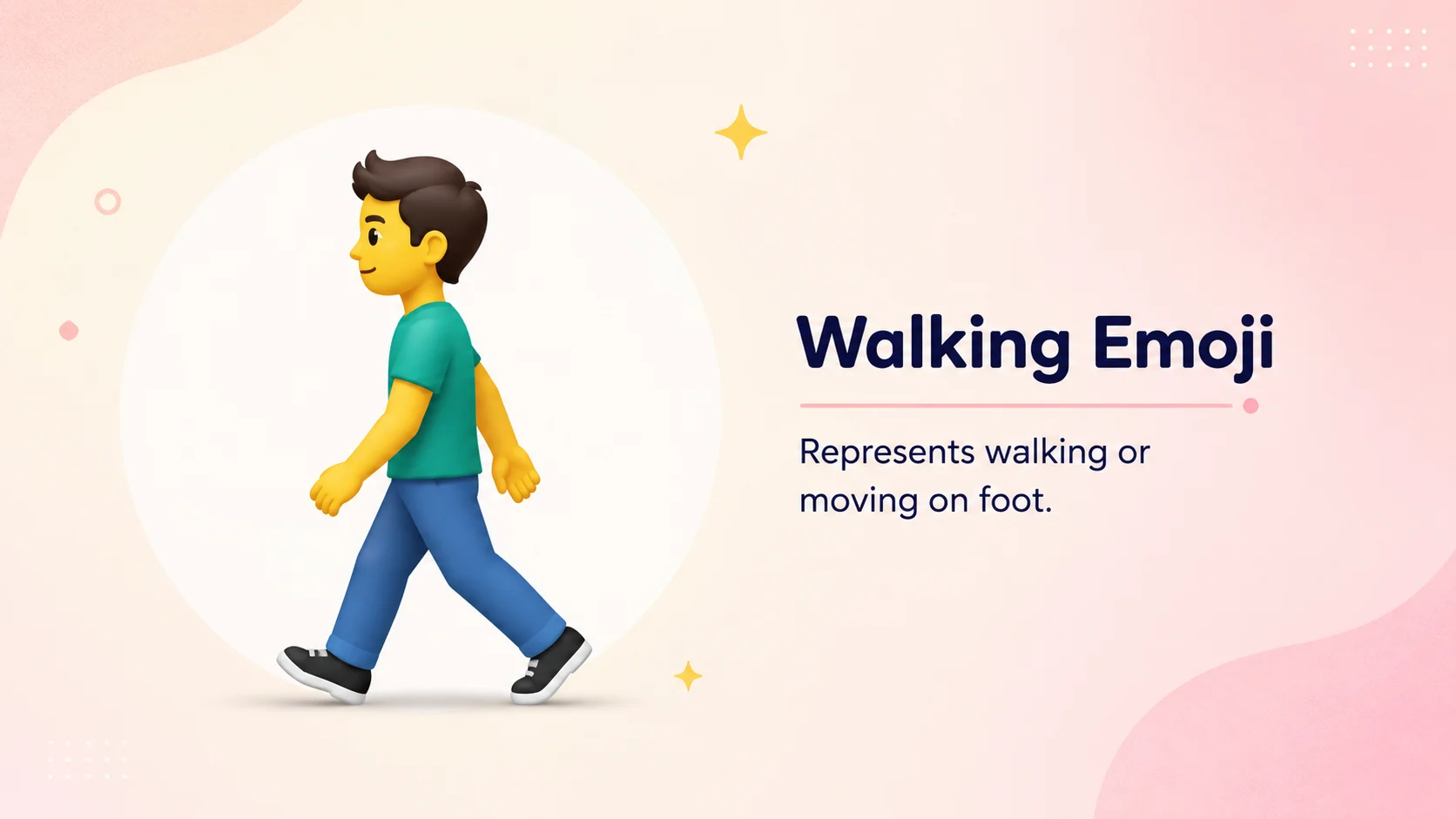 Walking Emoji