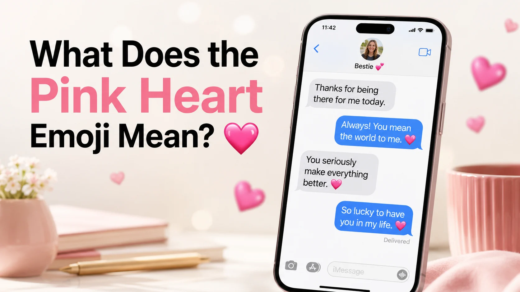 What Does the Pink Heart Emoji Mean