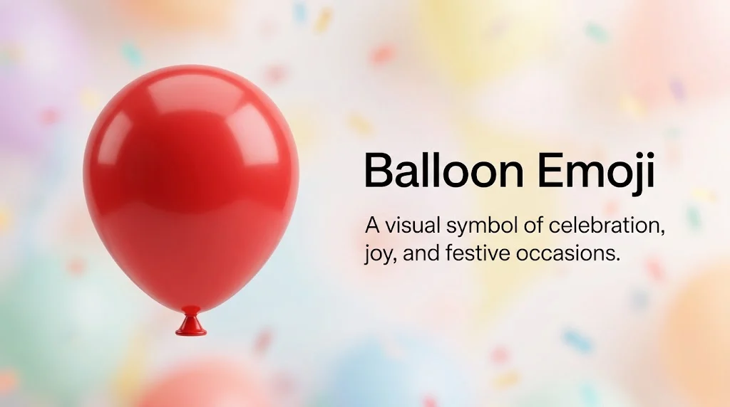 Balloon Emoji