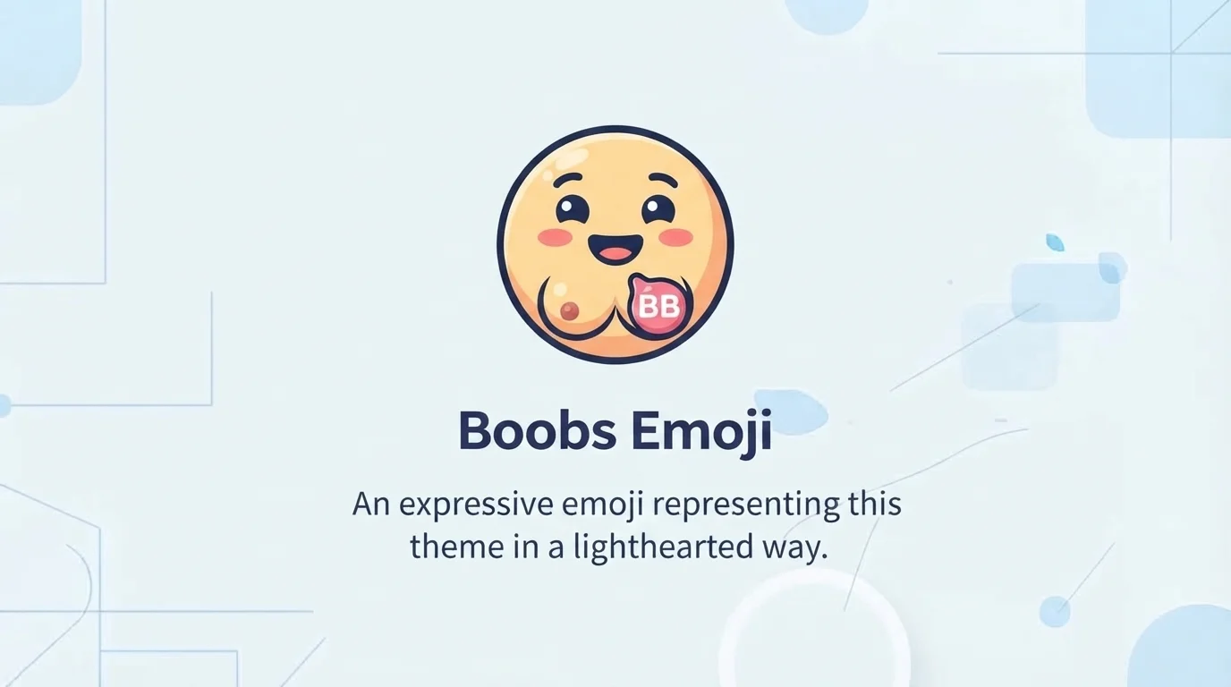 Boobs Emoji