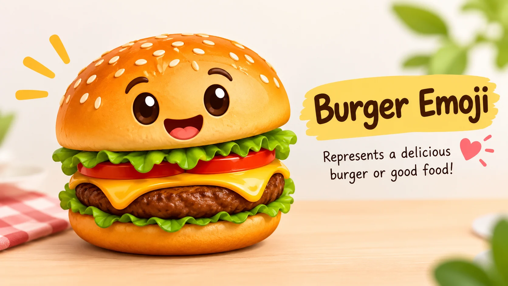 Burger Emoji