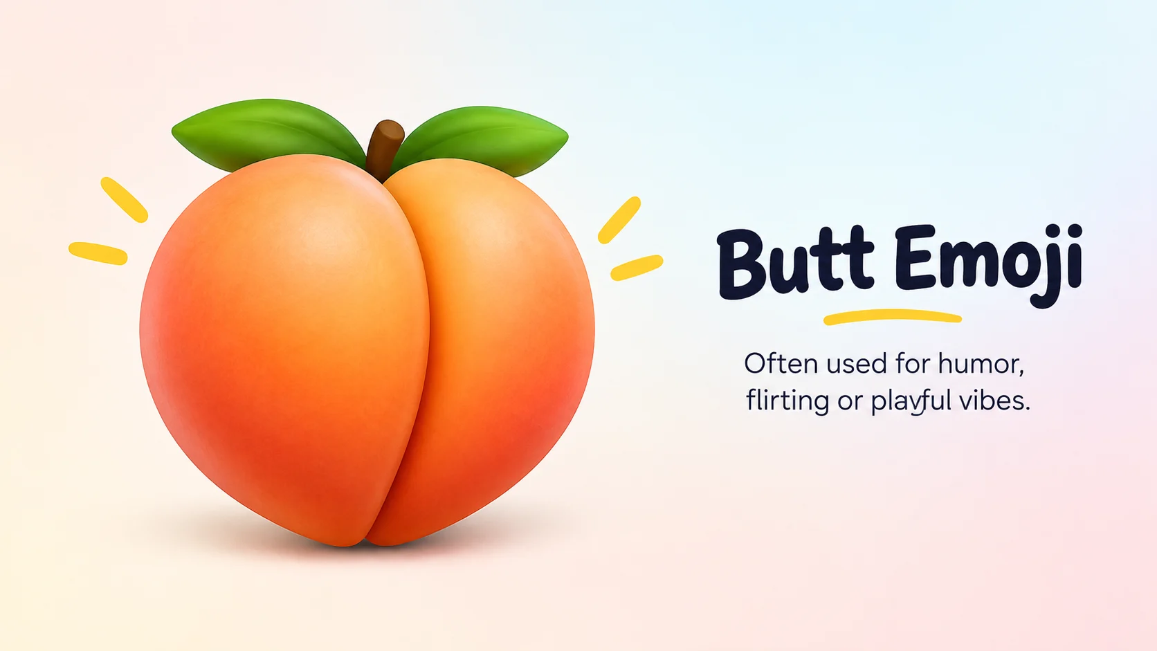 Butt Emoji