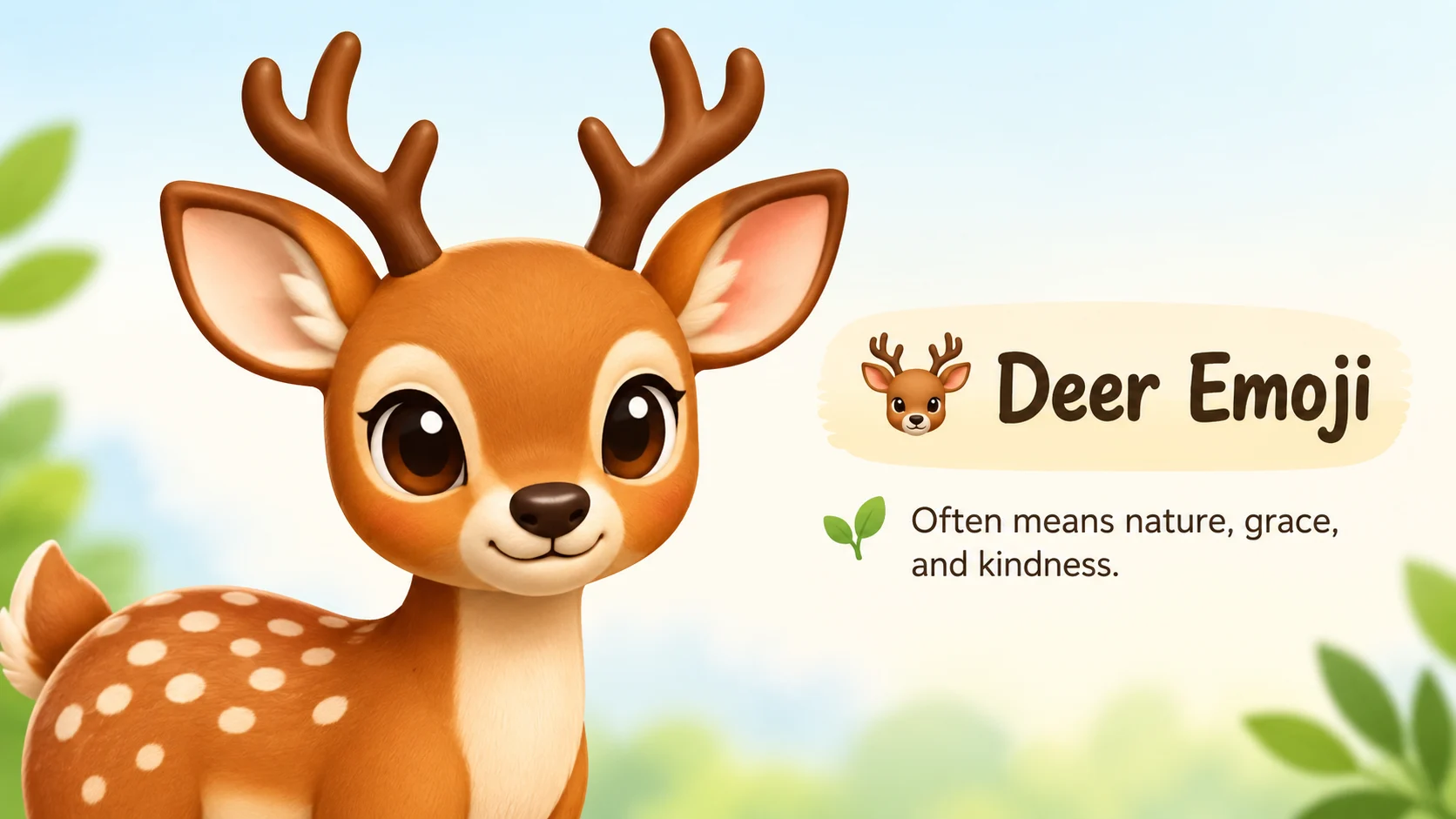 Deer Emoji