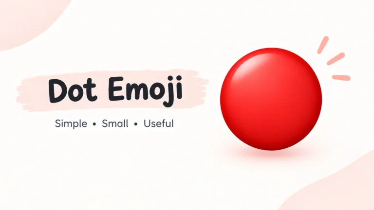 Dot Emoji