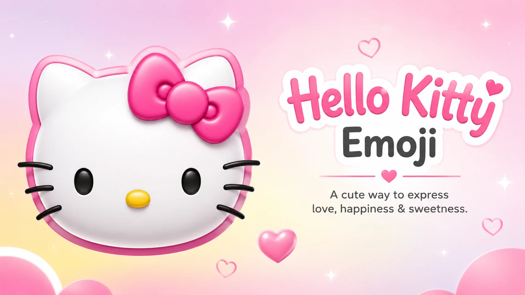 Hello Kitty Emoji