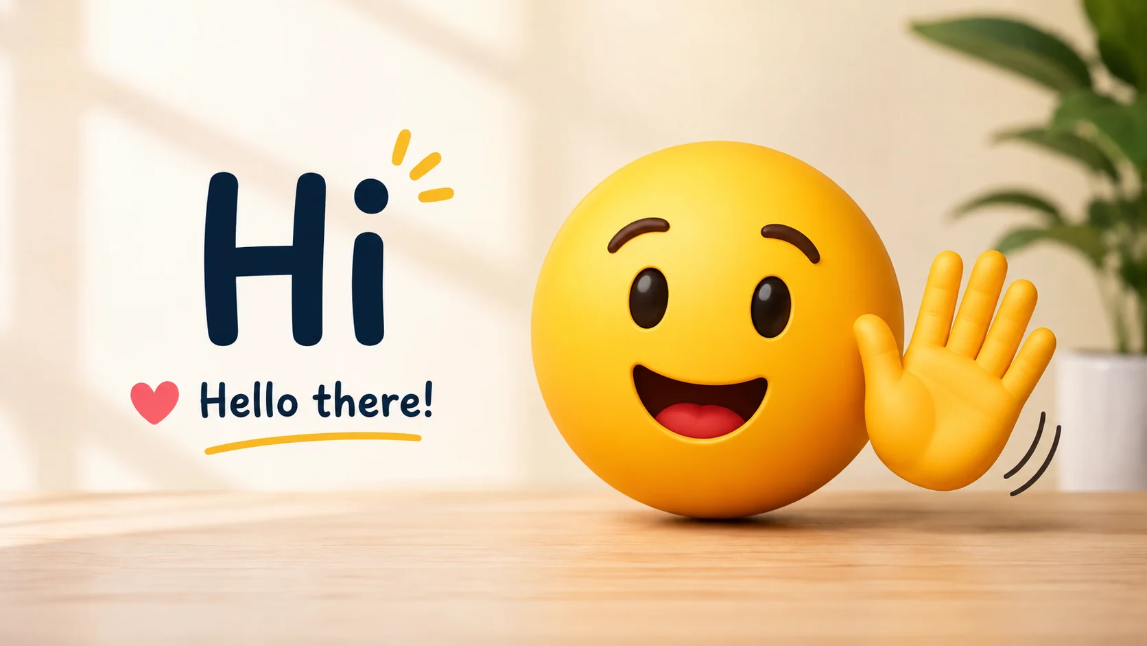 Hi Emoji