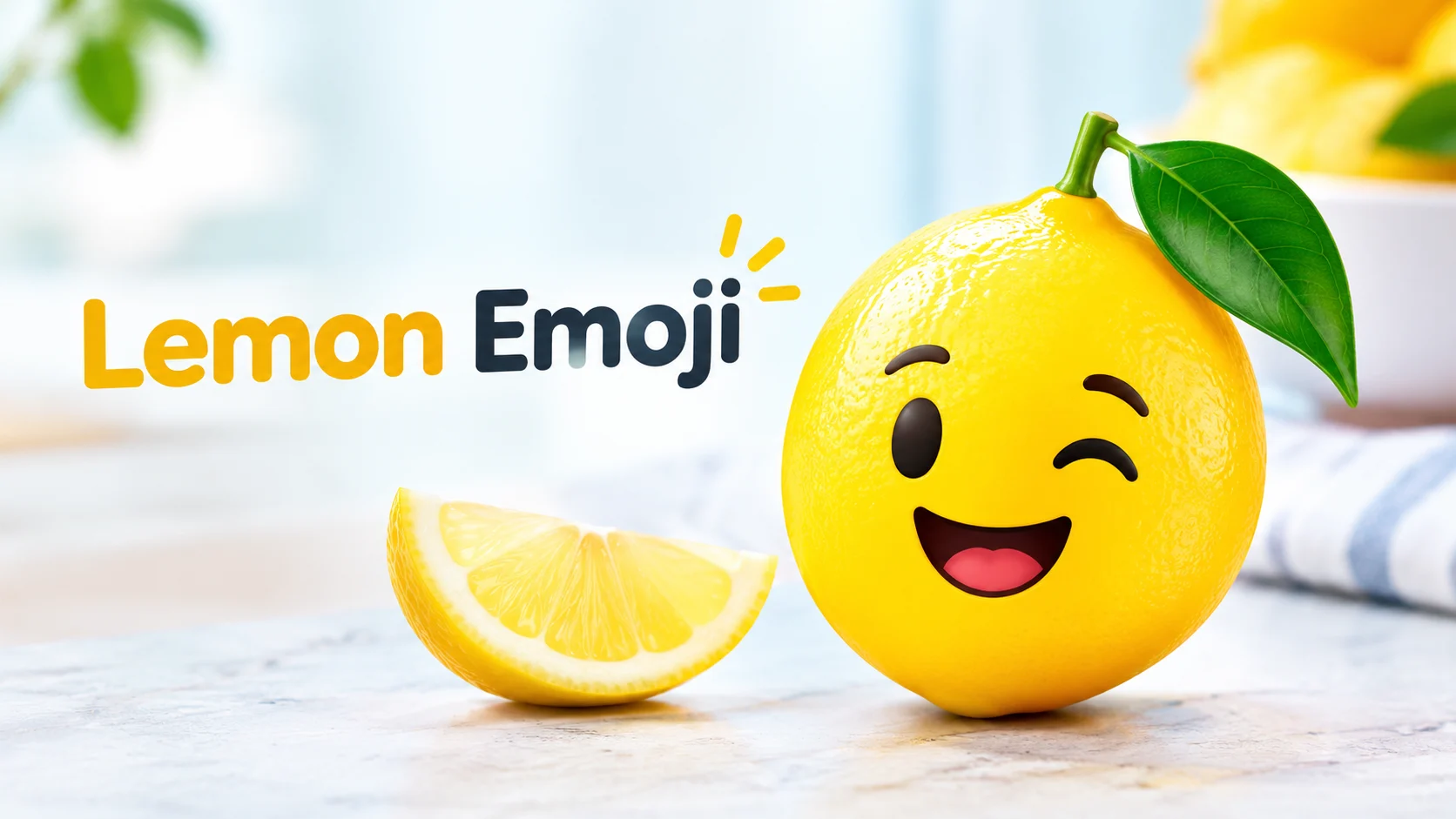 Lemon Emoji