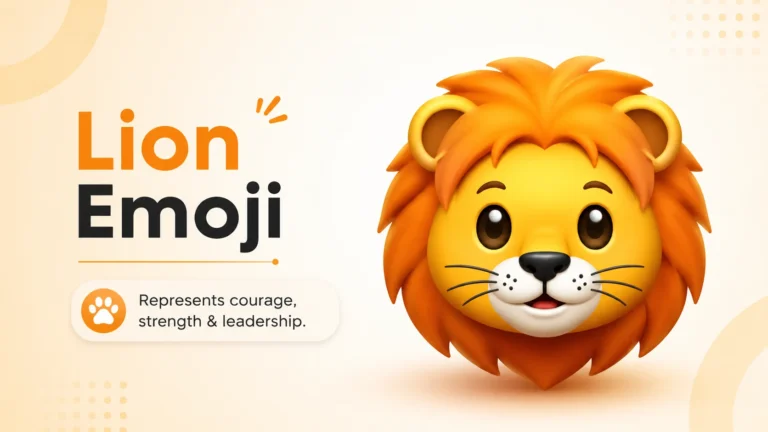 Lion Emoji