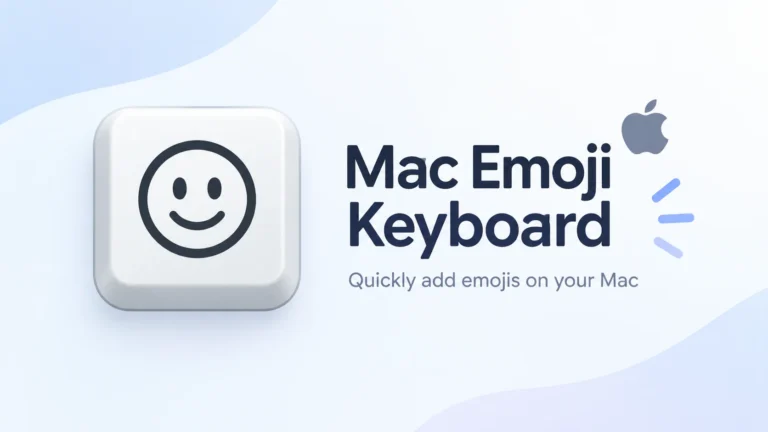 Mac Emoji Keyboard