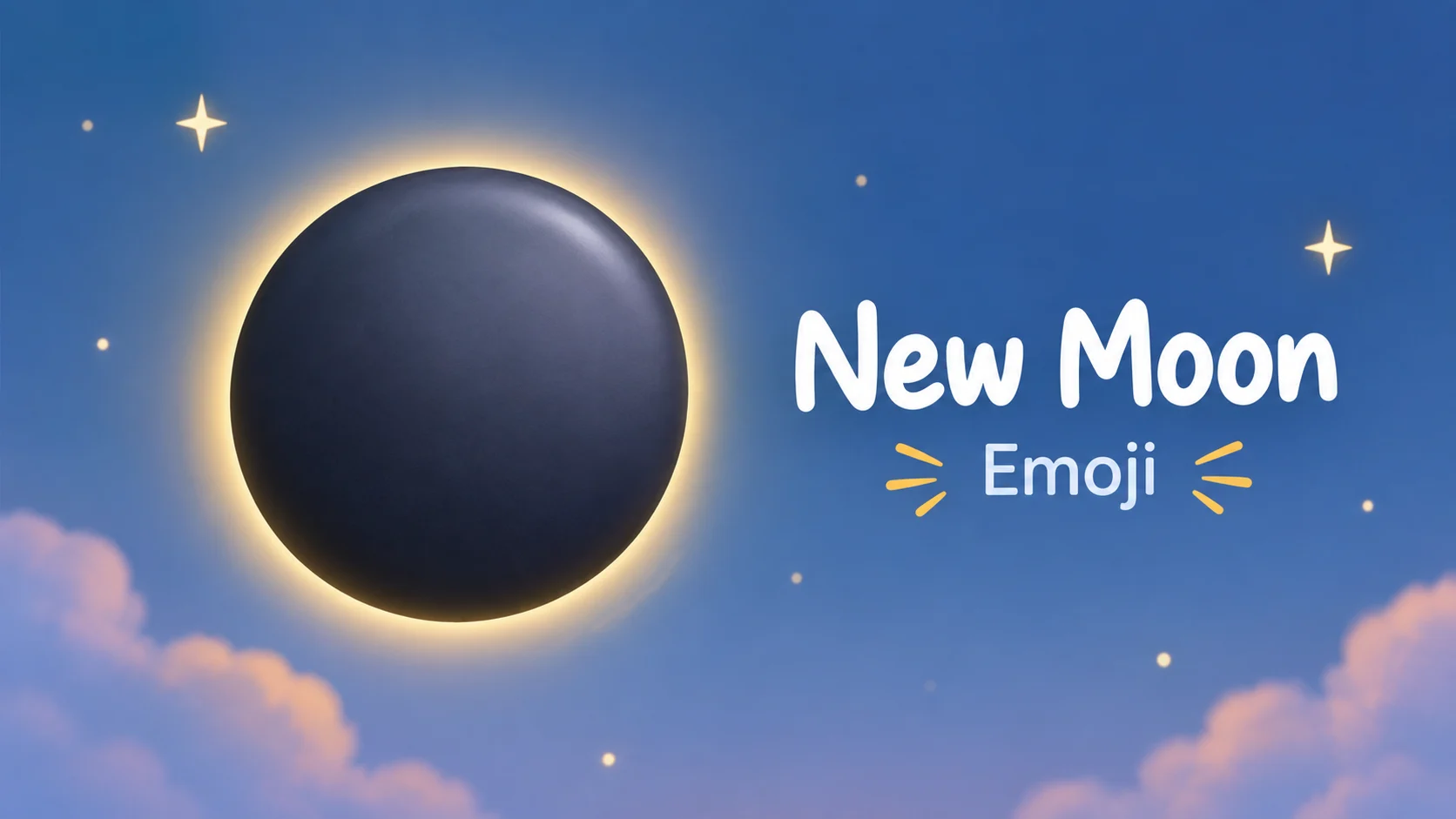 New Moon Emoji