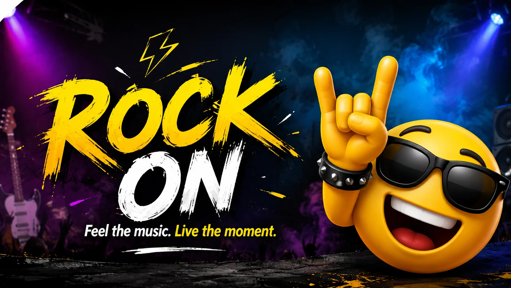 Rock On Emoji