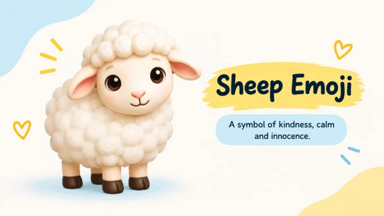 Sheep Emoji