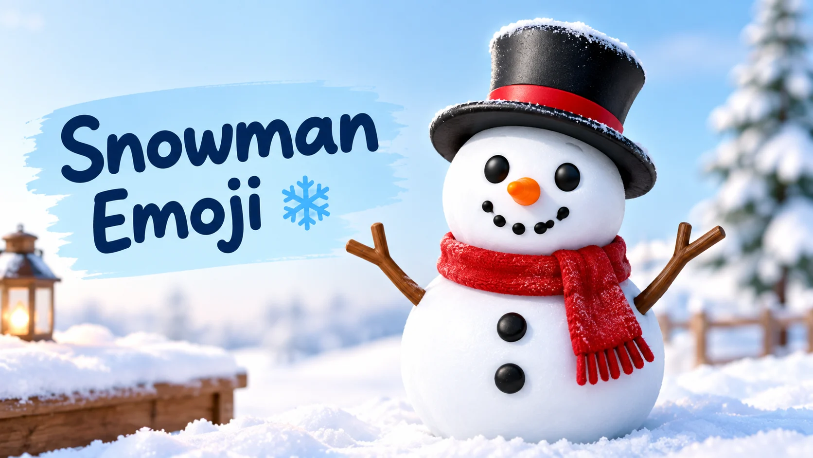 Snowman Emoji