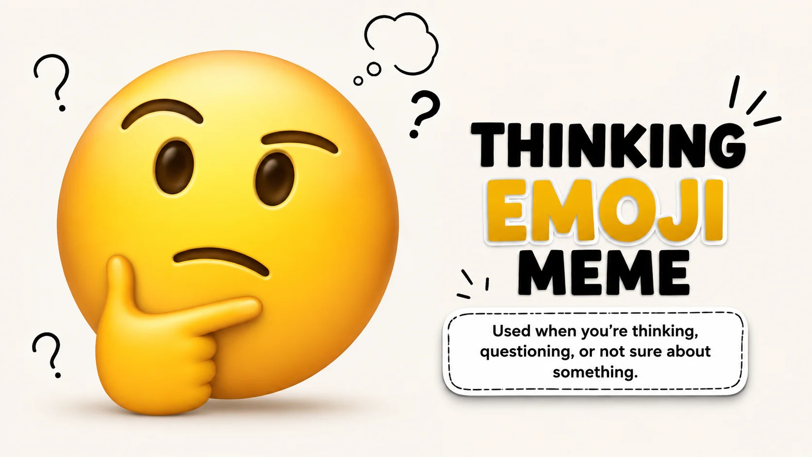 Thinking Emoji Meme