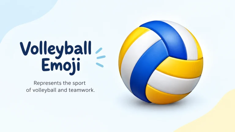 Volleyball Emoji
