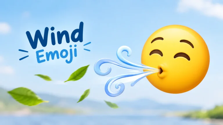 Wind Emoji