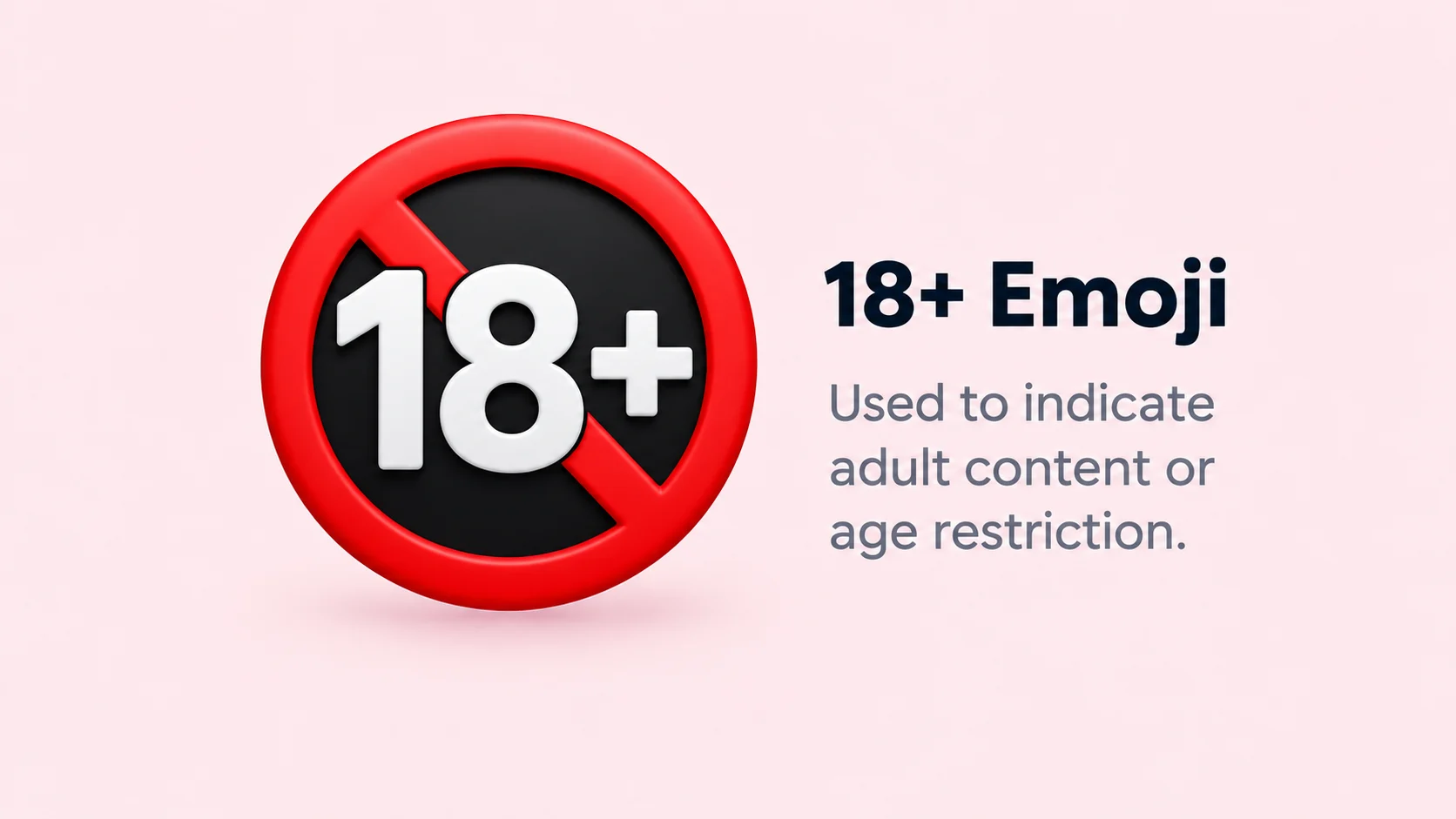 18+ Emoji