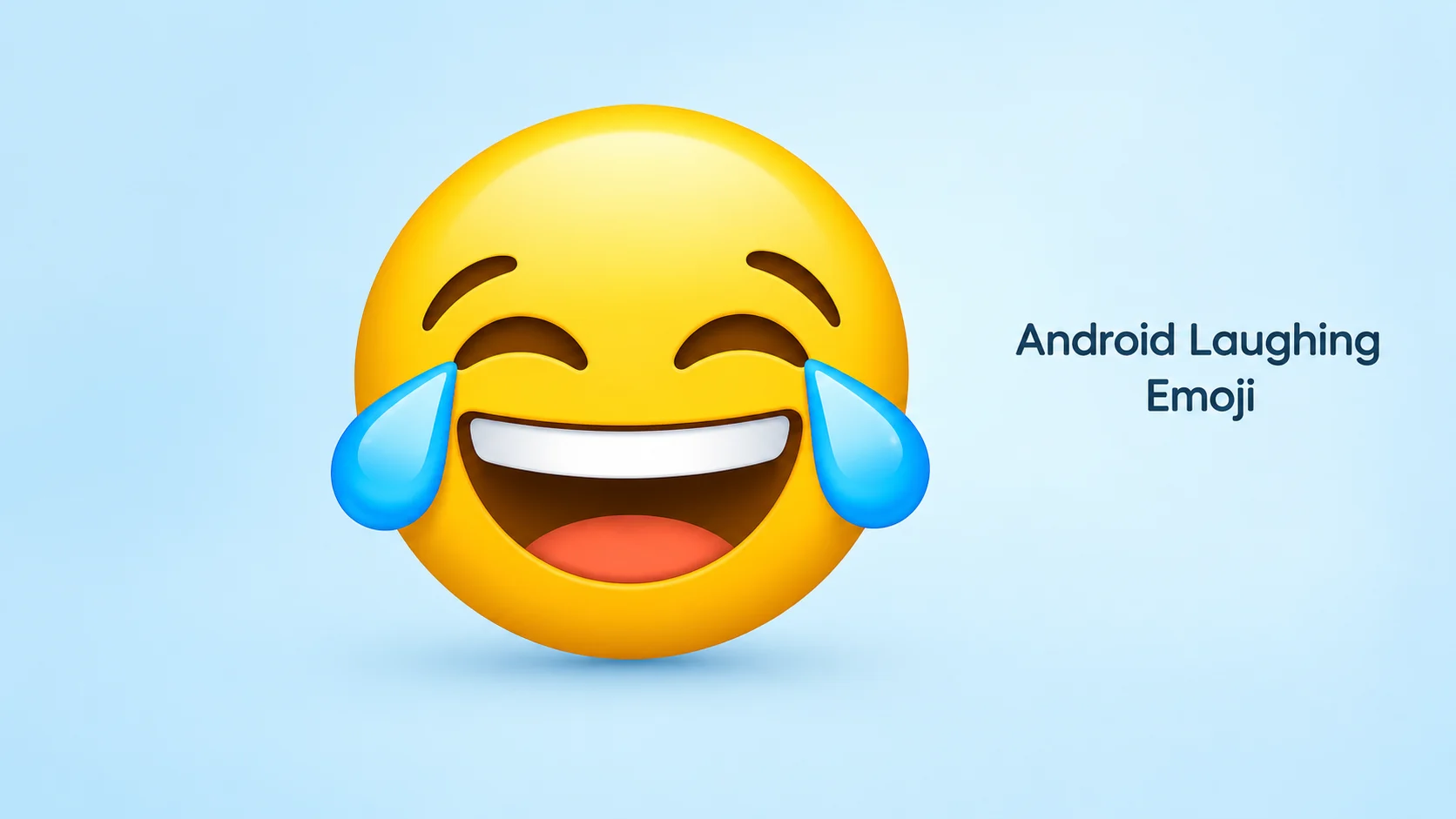 Android Laughing Emoji