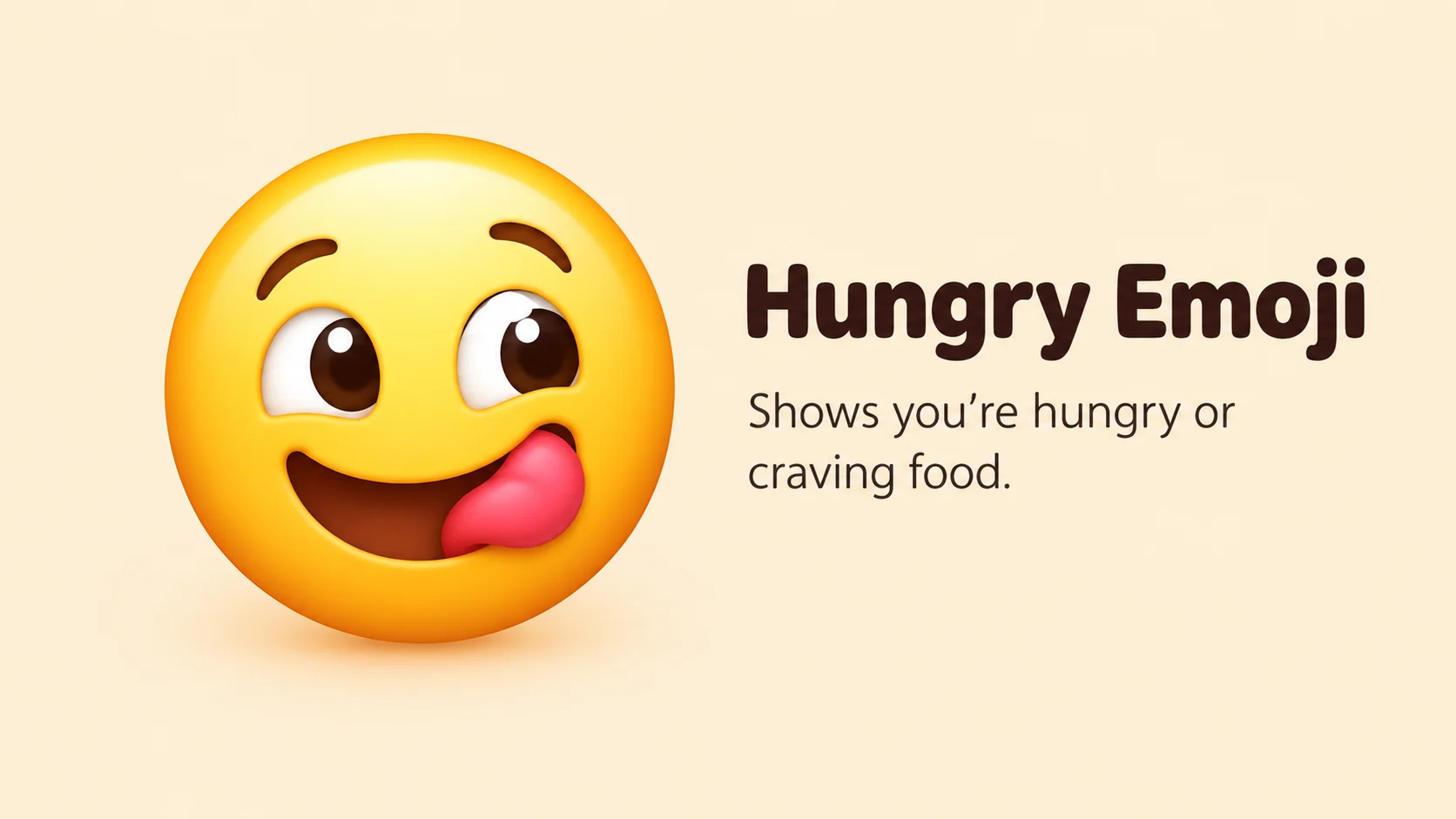 Hungry Emoji