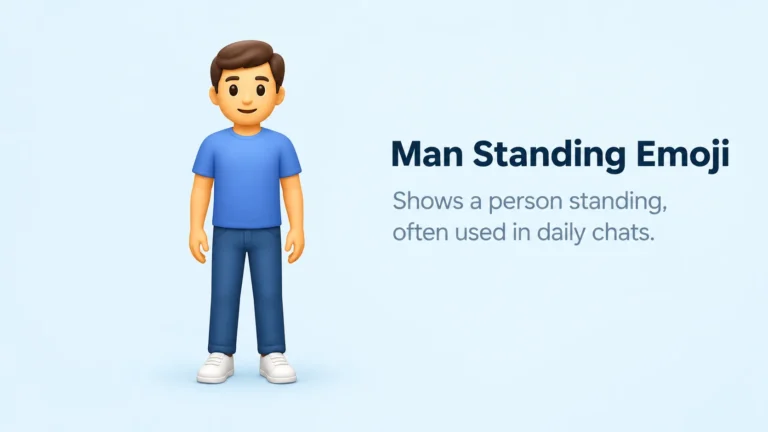 Man Standing Emoji