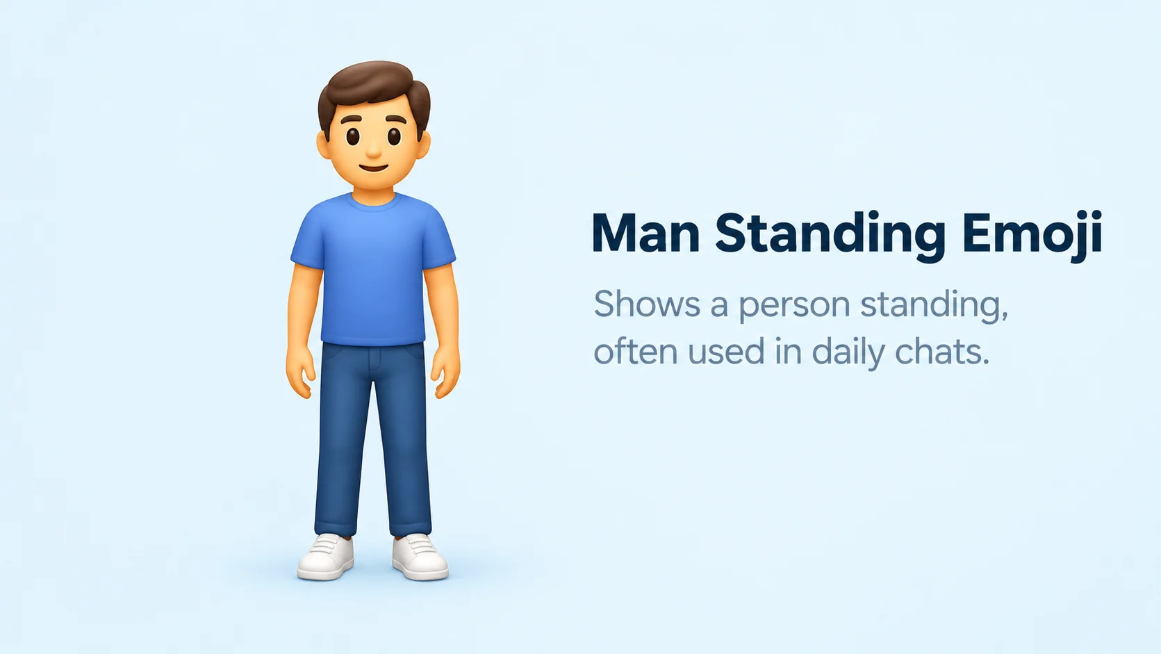 Man Standing Emoji