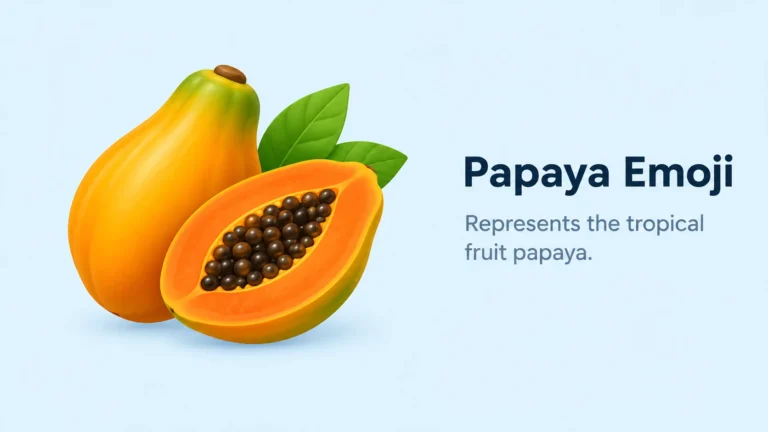 Papaya Emoji