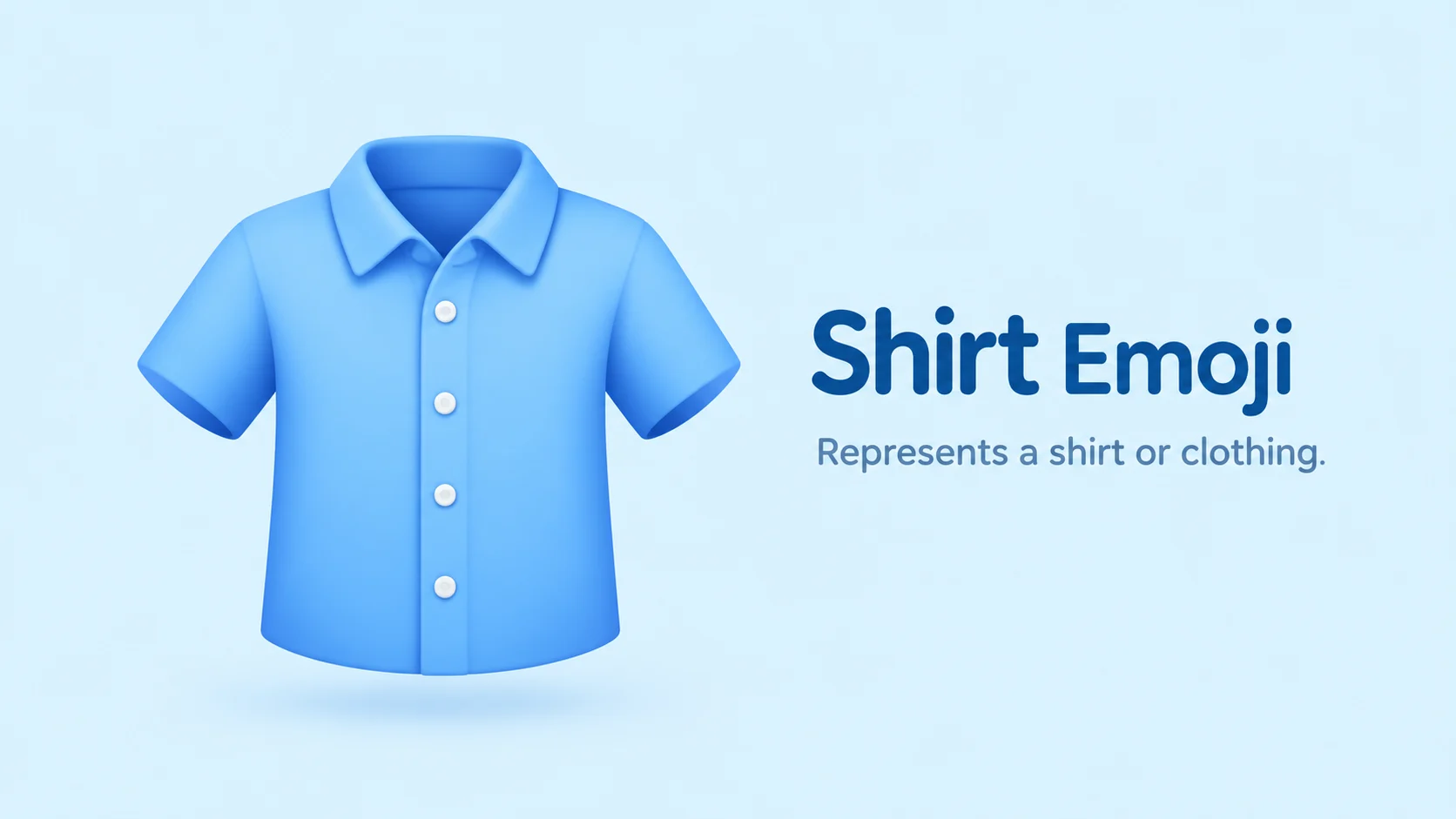 Shirt Emoji