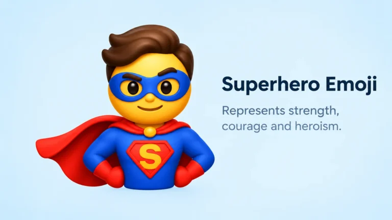 Superhero Emoji