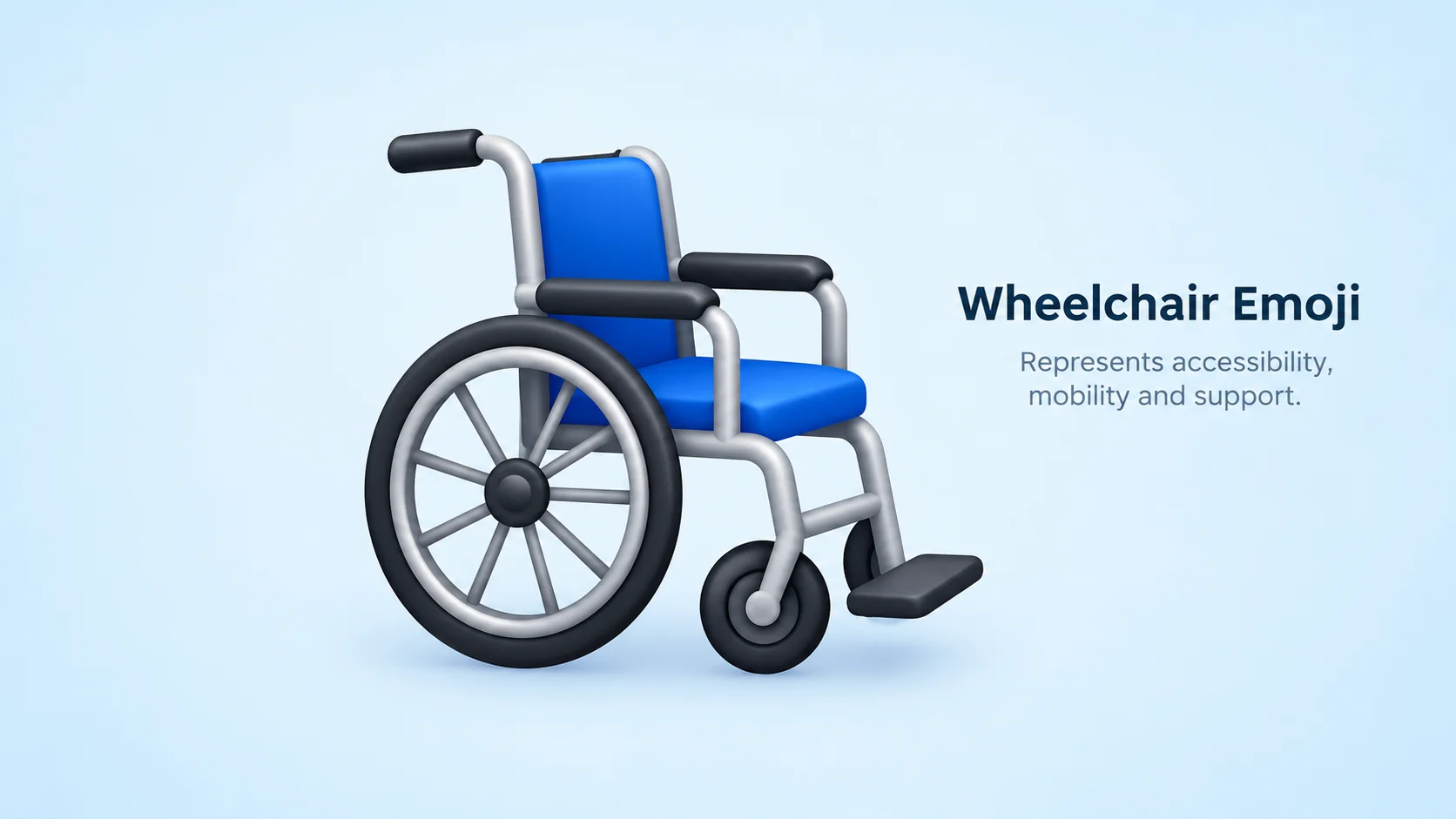 Wheelchair Emoji