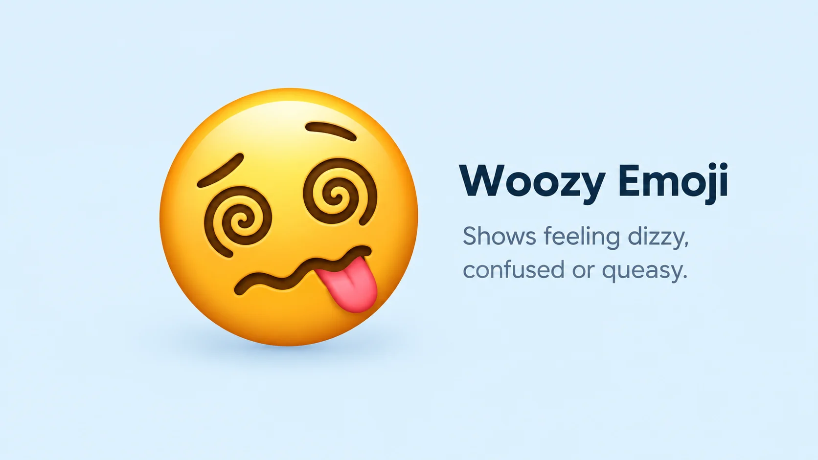 Woozy Emoji